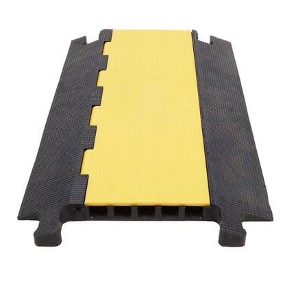 ProX Cable Protector Ramp Heavy-Duty Rubber Speed Bump Cover | 5-Channel