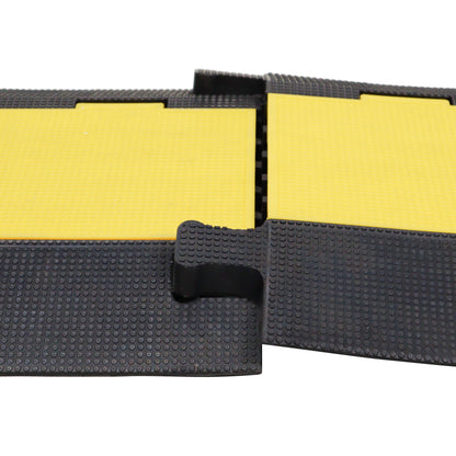 ProX Cable Protector Ramp Heavy-Duty Rubber Speed Bump Cover | 5-Channel