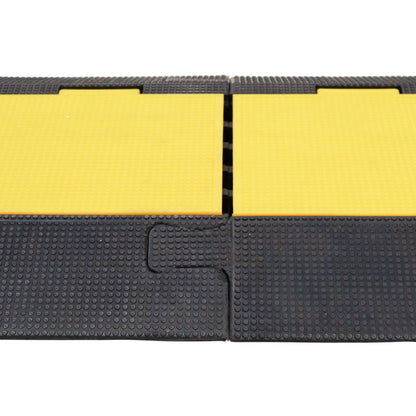 ProX Cable Protector Ramp Heavy-Duty Rubber Speed Bump Cover | 5-Channel