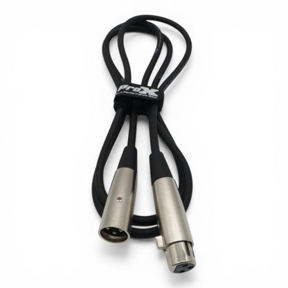 ProX XLR Balanced Audio Cable OFC Mic Cable With All-Metal Connectors | 5 ft