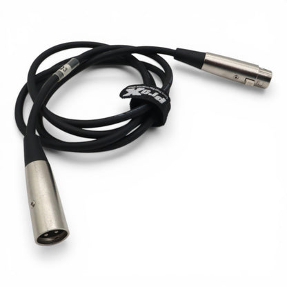 ProX XLR Balanced Audio Cable OFC Mic Cable With All-Metal Connectors | 5 ft