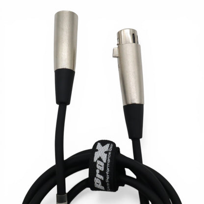 ProX XLR Balanced Audio Cable OFC Mic Cable With All-Metal Connectors | 5 ft