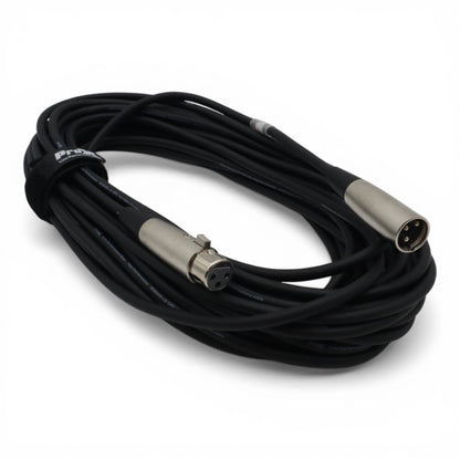 ProX XLR Balanced Audio Cable OFC Mic Cable With All-Metal Connectors | 50 ft