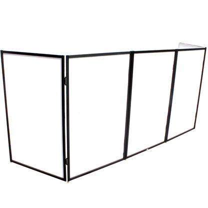 ProX 5-Panel DJ Facade Aluminum Scrim Frame With Quick Release Hinges | Black