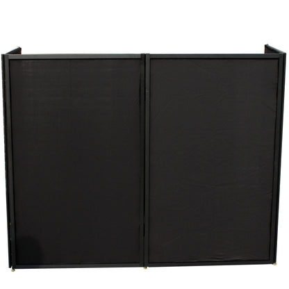 ProX 5-Panel DJ Facade Aluminum Scrim Frame With Quick Release Hinges | Black