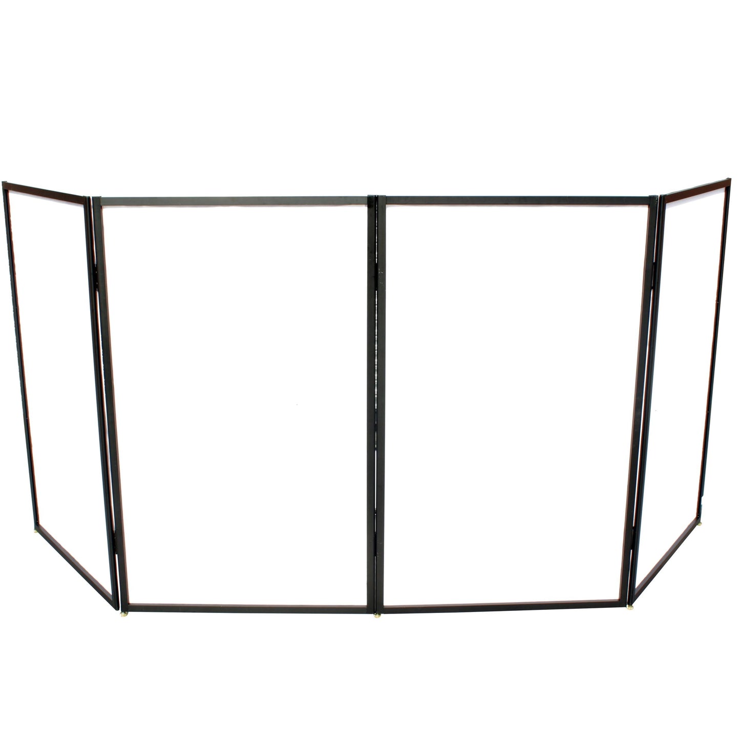 ProX 5-Panel DJ Facade Aluminum Scrim Frame With Quick Release Hinges | Black