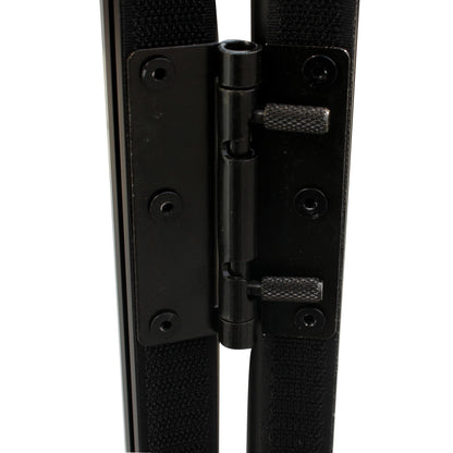 ProX 5-Panel DJ Facade Aluminum Scrim Frame With Quick Release Hinges | Black
