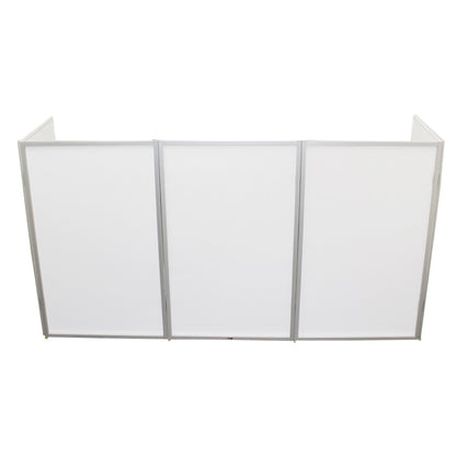 ProX 5-Panel DJ Facade Aluminum Scrim Frame With Quick Release Hinges | Silver