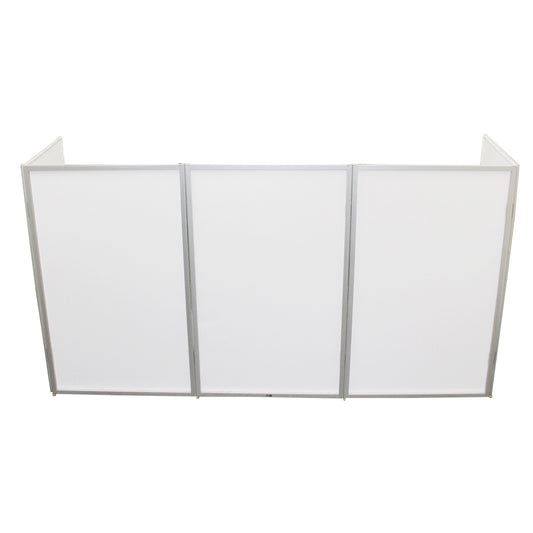 ProX 5-Panel DJ Facade Aluminum Scrim Frame With Quick Release Hinges | Silver