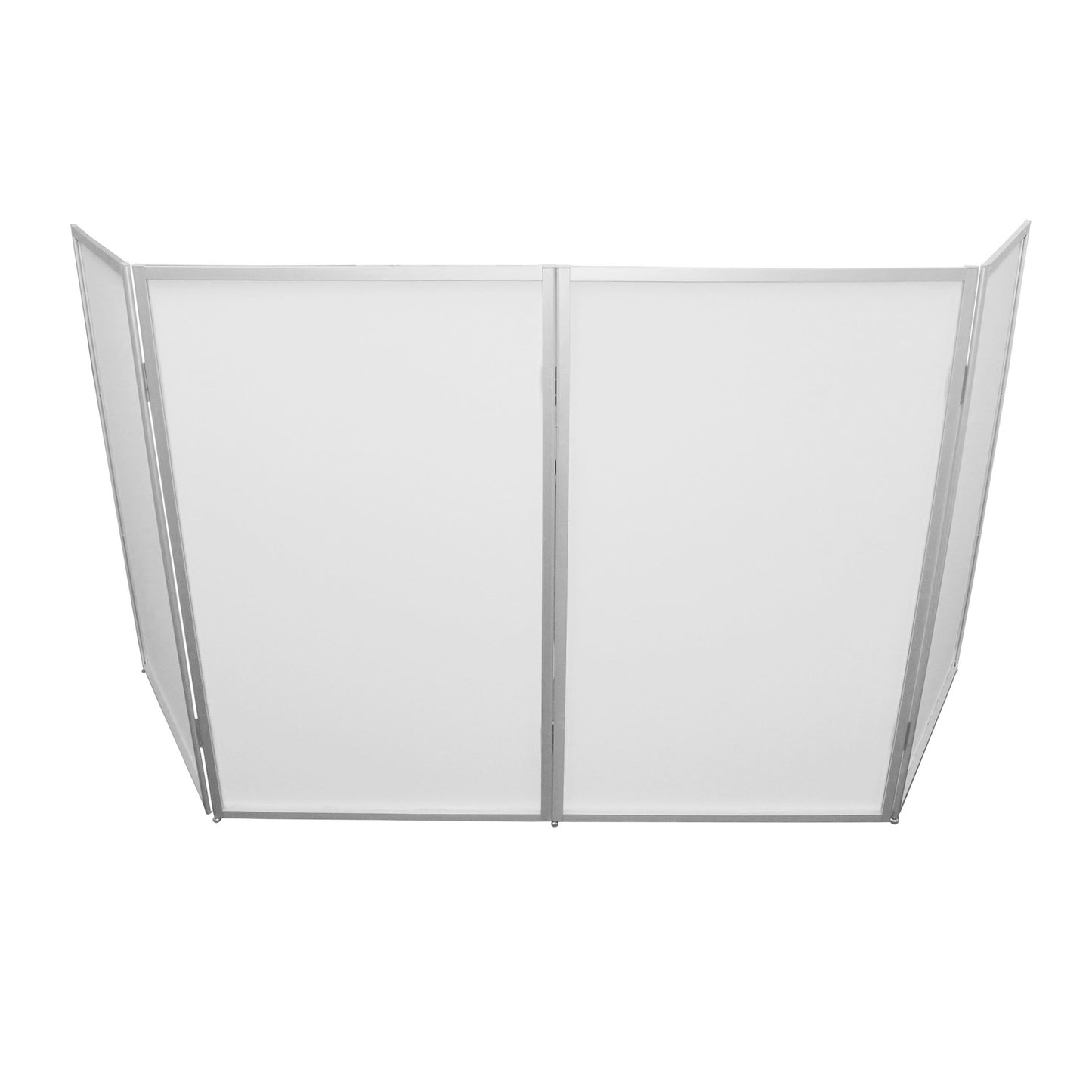 ProX 5-Panel DJ Facade Aluminum Scrim Frame With Quick Release Hinges | Silver