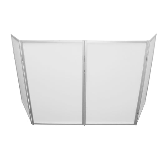 ProX 5-Panel DJ Facade Aluminum Scrim Frame With Quick Release Hinges | Silver