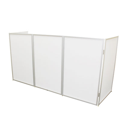 ProX 5-Panel DJ Facade Aluminum Scrim Frame With Quick Release Hinges | Silver