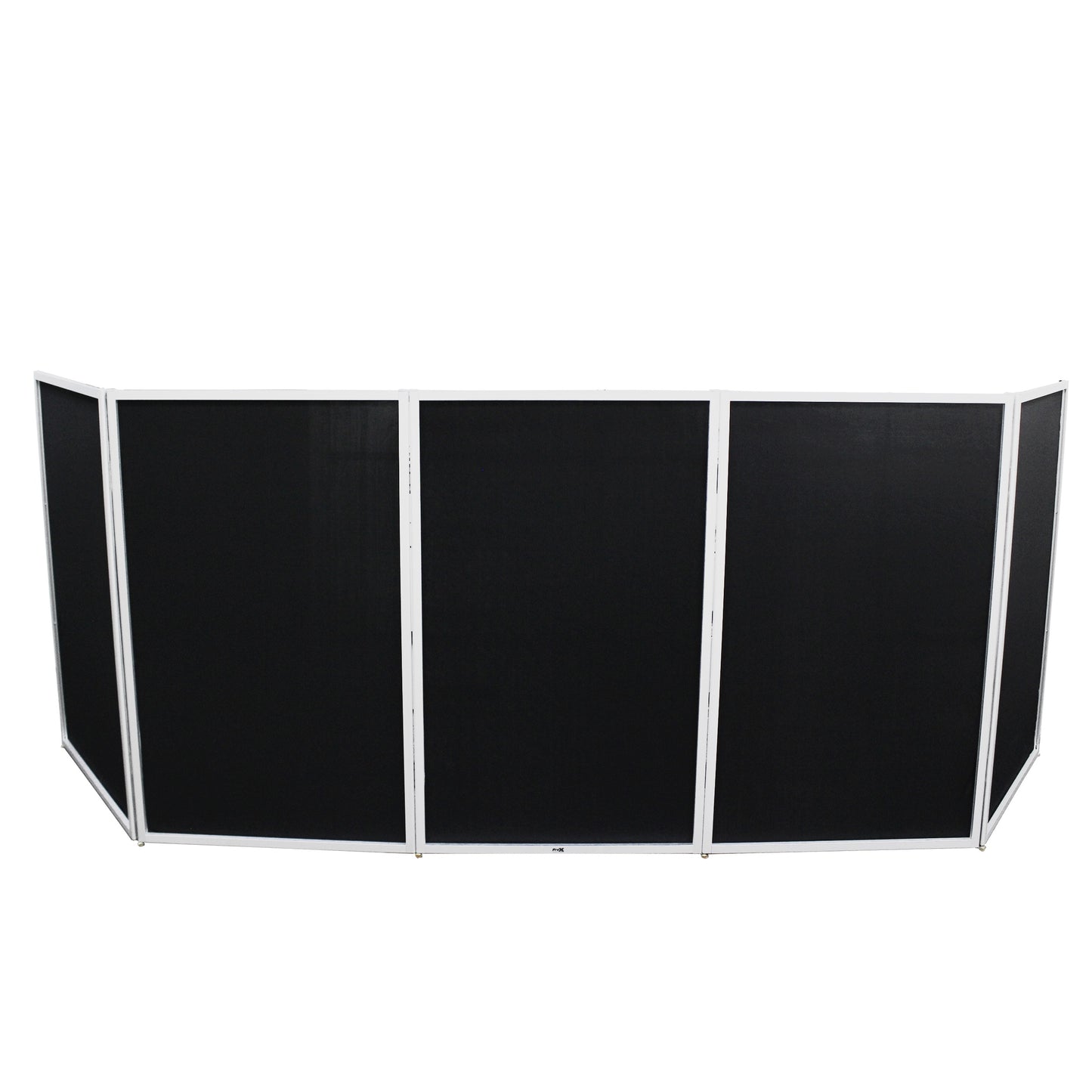 ProX 5-Panel DJ Facade Aluminum Scrim Frame With Quick Release Hinges | White