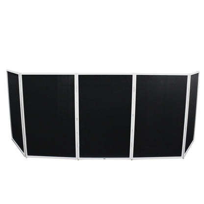 ProX 5-Panel DJ Facade Aluminum Scrim Frame With Quick Release Hinges | White