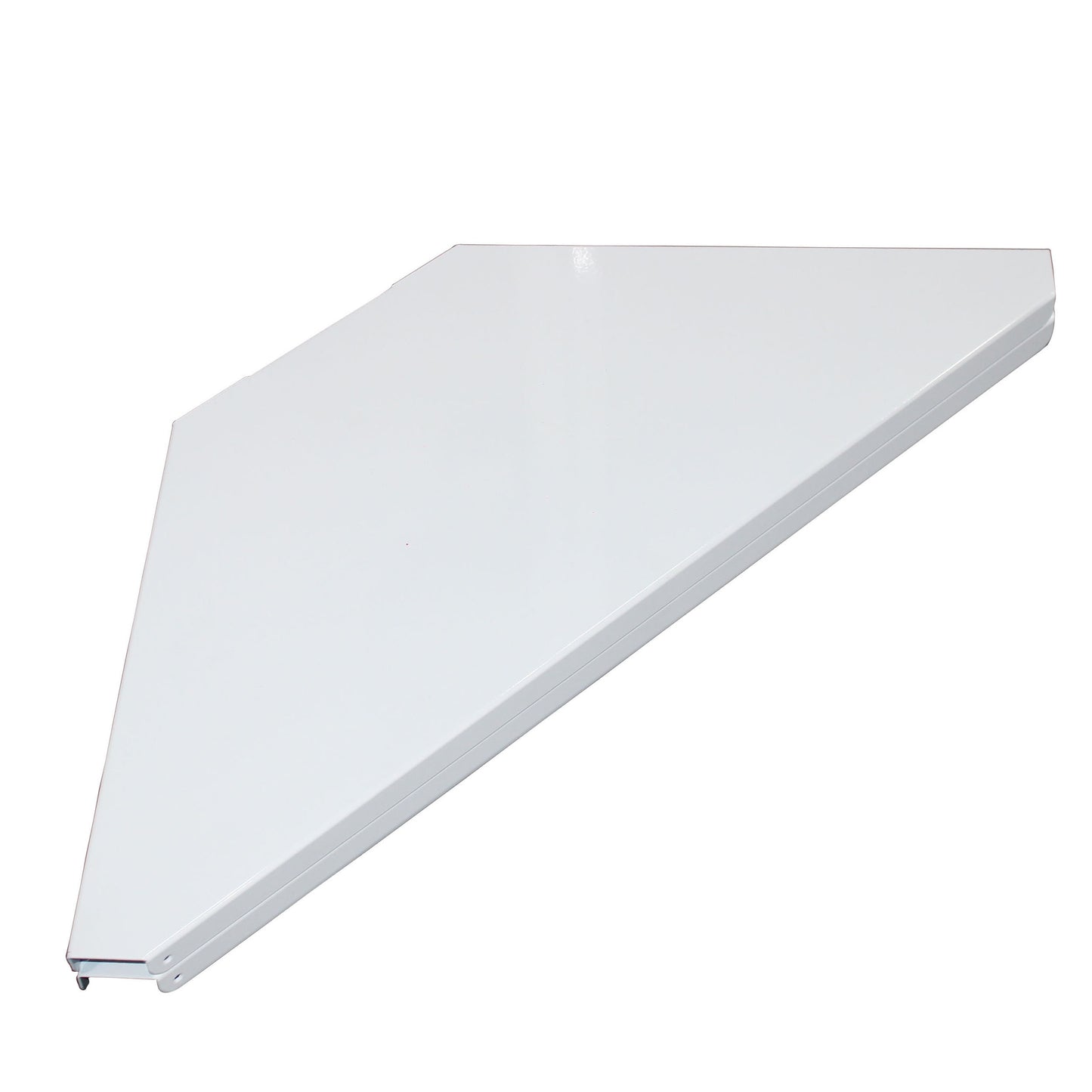 ProX Universal Set of Corner Shelves for DJ Facades | White