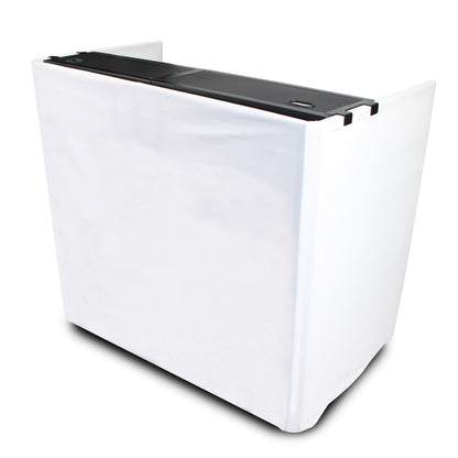 ProX MESA MEDIA Replacement Scrim Lycra Facade Cover | Without Zippers | White