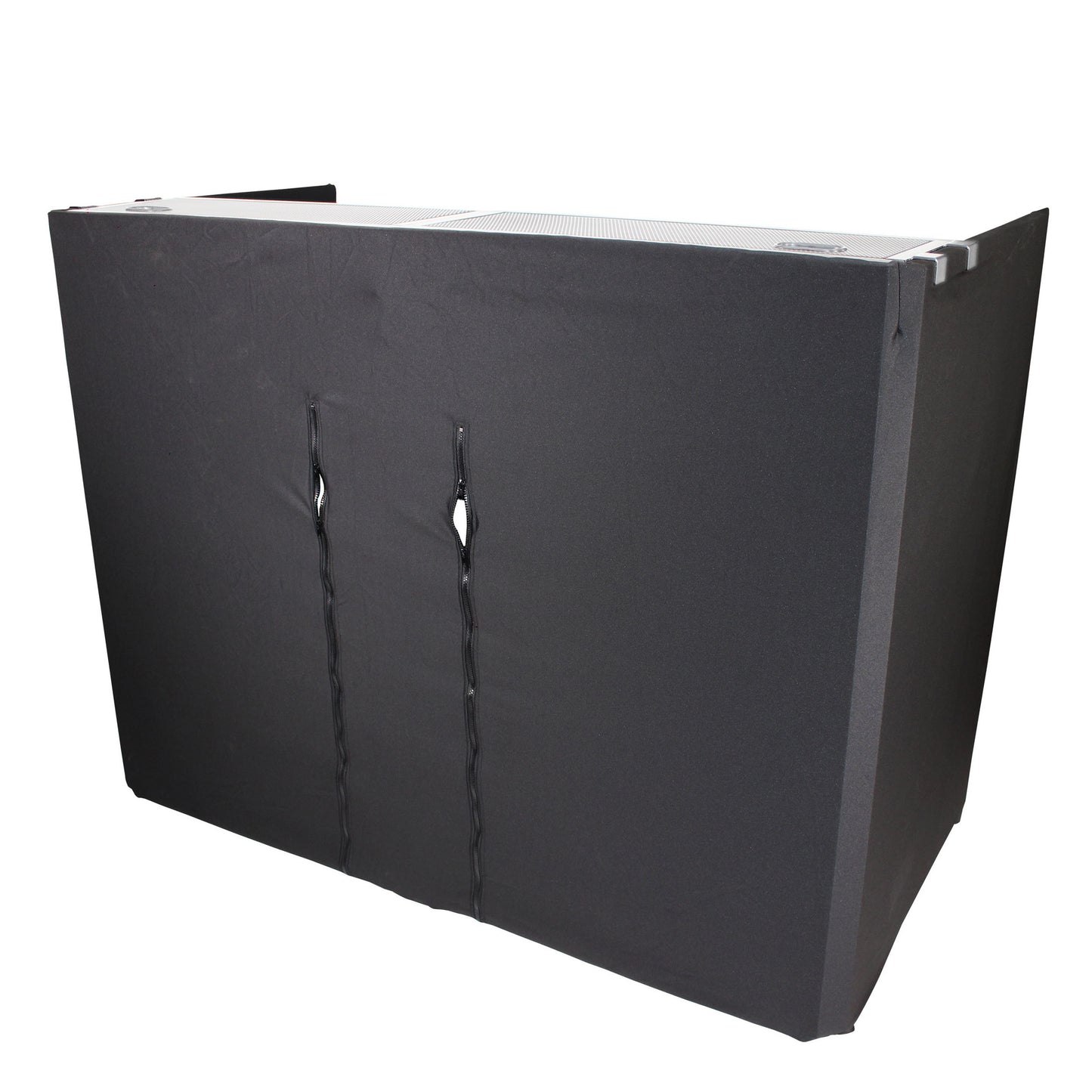 ProX MESA MEDIA Replacement Scrim Lycra Facade Cover | With Zippers | Black