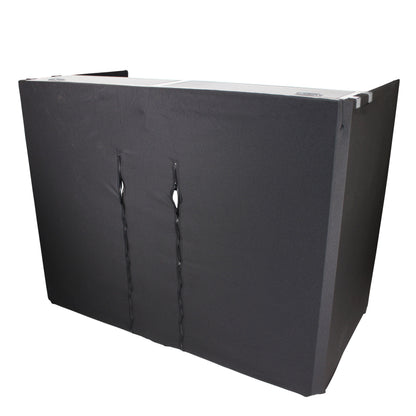 ProX MESA MEDIA Replacement Scrim Lycra Facade Cover | With Zippers | Black