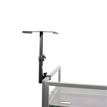 ProX XF-MSTAND Universal Monitor Tray and Lighting Stand for DJ Facade