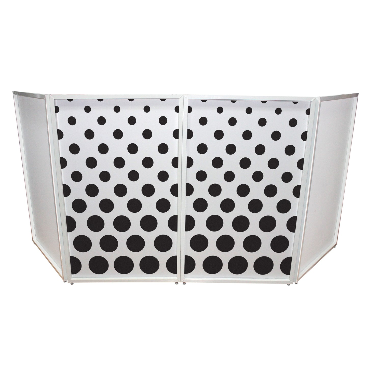 ProX Facade Enhancement Scrim Lycra DJ Facade Cover | Polka Dots | Set of 2