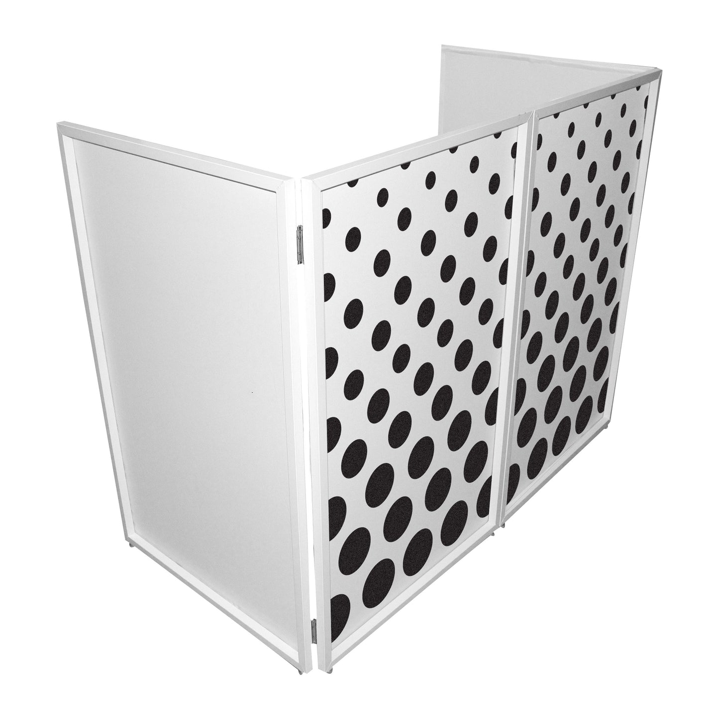 ProX Facade Enhancement Scrim Lycra DJ Facade Cover | Polka Dots | Set of 2