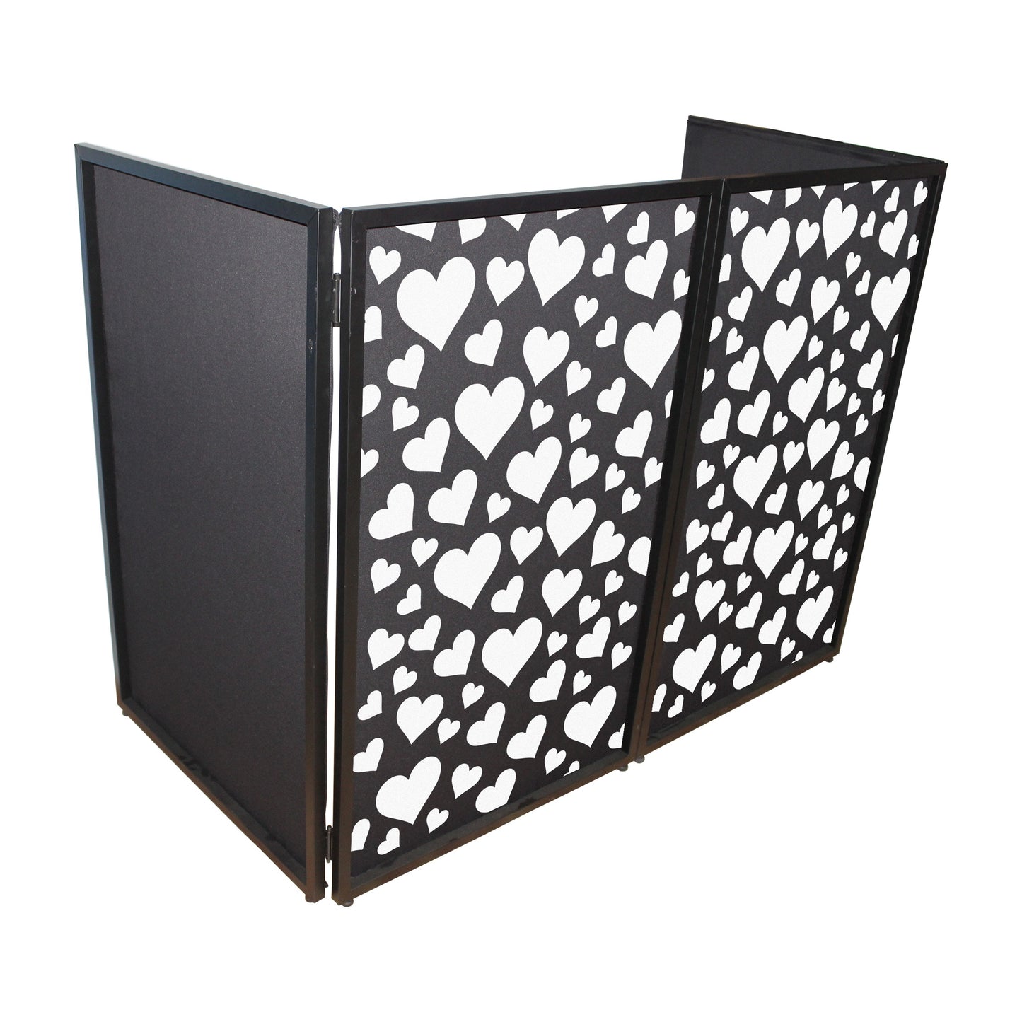 ProX Facade Enhancement Scrim Lycra DJ Facade Cover | Hearts Pattern | Set of 2