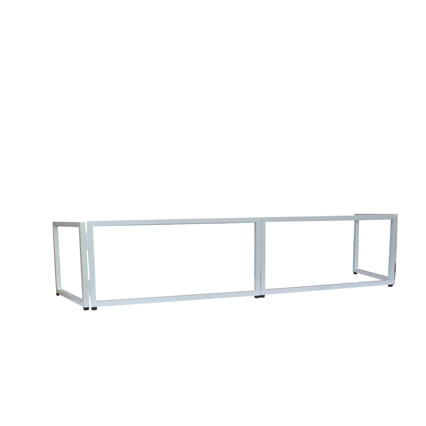 ProX Tabletop DJ Facade 4-Panel Foldable Booth With Scrims | White