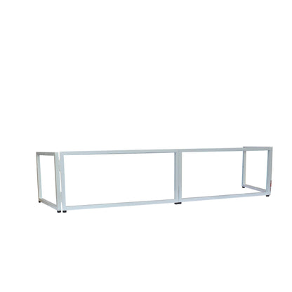 ProX Tabletop DJ Facade 4-Panel Foldable Booth With Scrims | White