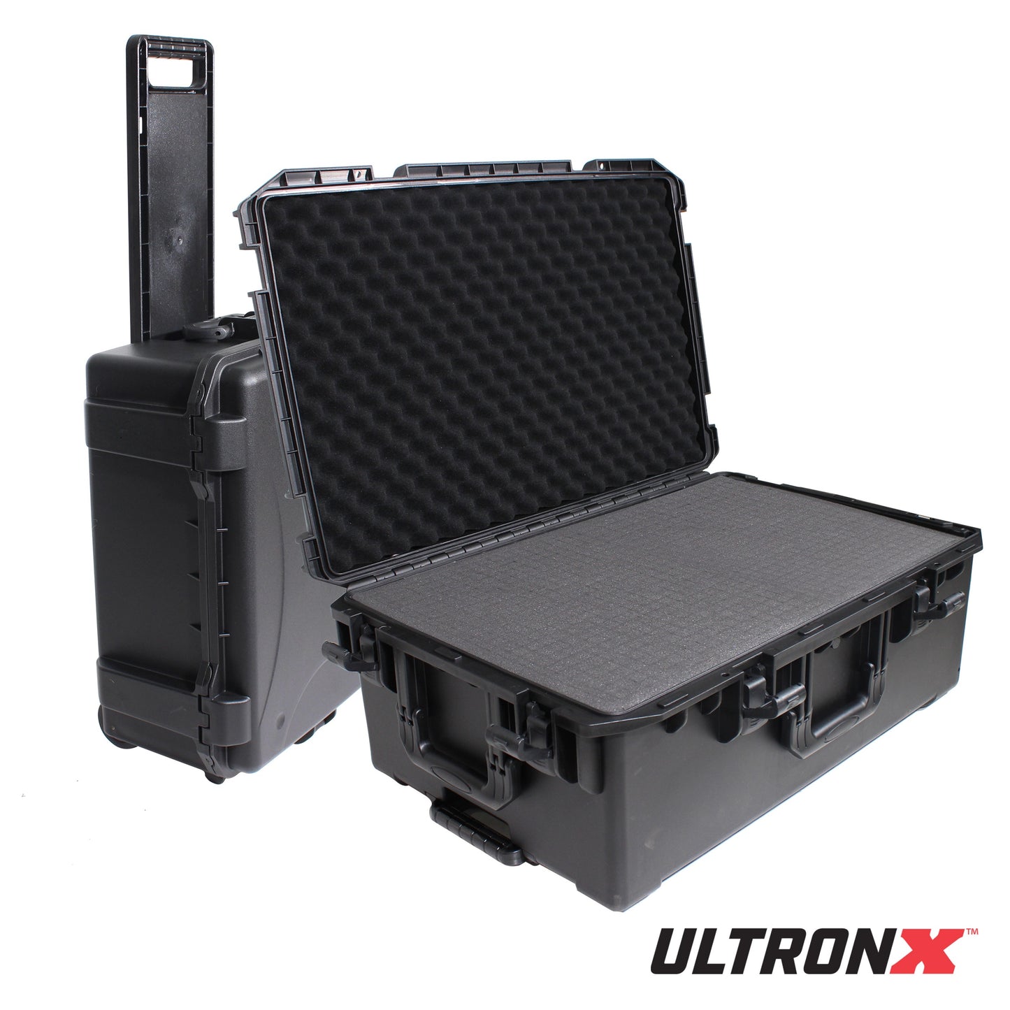 ProX UltronX Water Resistant Hard Case ABS Molded With Pluck Foam | Large