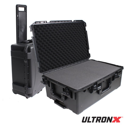 ProX UltronX Water Resistant Hard Case ABS Molded With Pluck Foam | Large