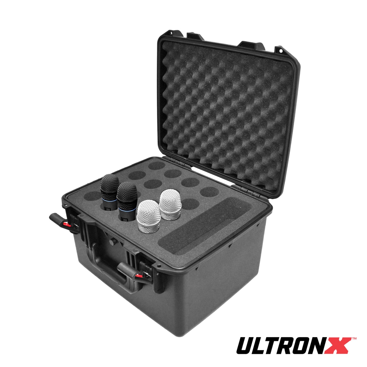 ProX XM-1216MIC UltronX Watertight Molded Microphone Travel Case
