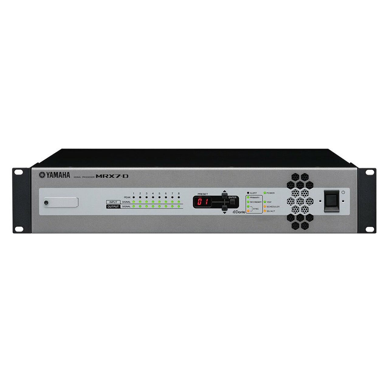Yamaha MRX7-D Dante Enabled Signal Processor