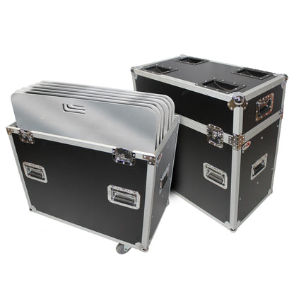 ProX ATA Flight Style Road Case and Truss Base Plates Package | 24 in
