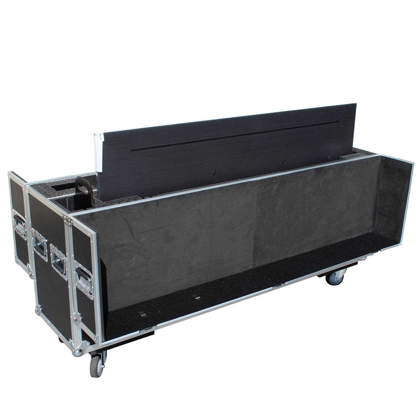 ProX Universal Dual Flat Panel Monitor Flight Case ATA Road Case | 55 in to 70 in