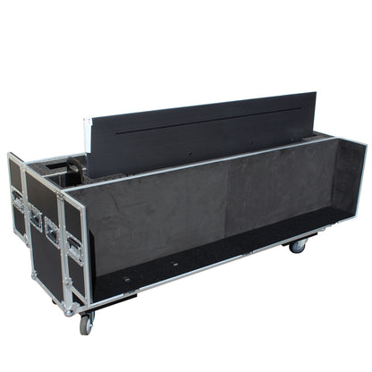 ProX Universal Dual Flat Panel Monitor Flight Case ATA Road Case | 55 in to 70 in