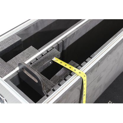 ProX Universal Dual Flat Panel Monitor Flight Case ATA Road Case | 55 in to 70 in