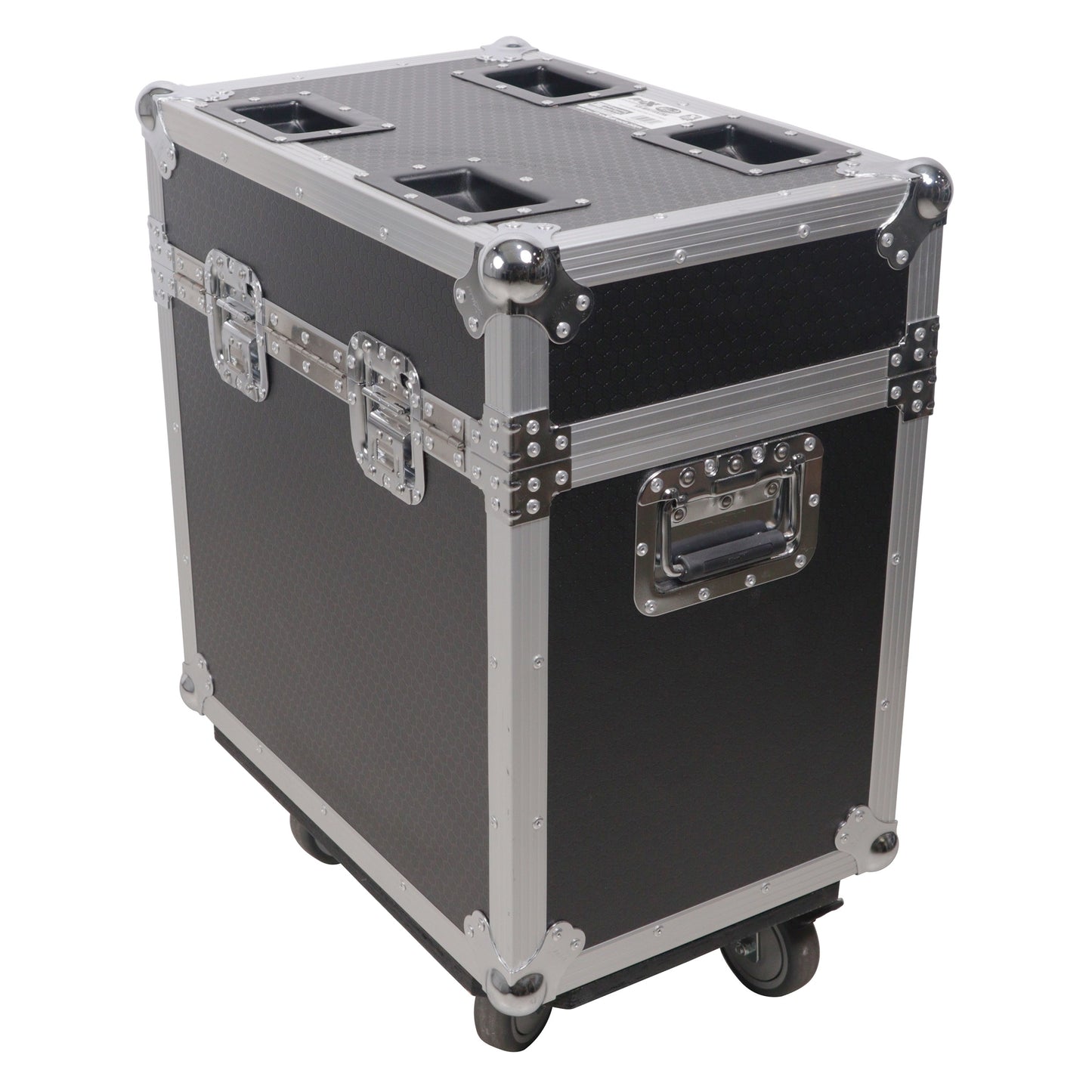 ProX XS-MH16X2W Moving Head Flight Case for 2 Units With Casters