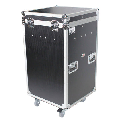 ProX Microphone Accessory Case ATA Flight Case For Mic Storage | 25-stand holder