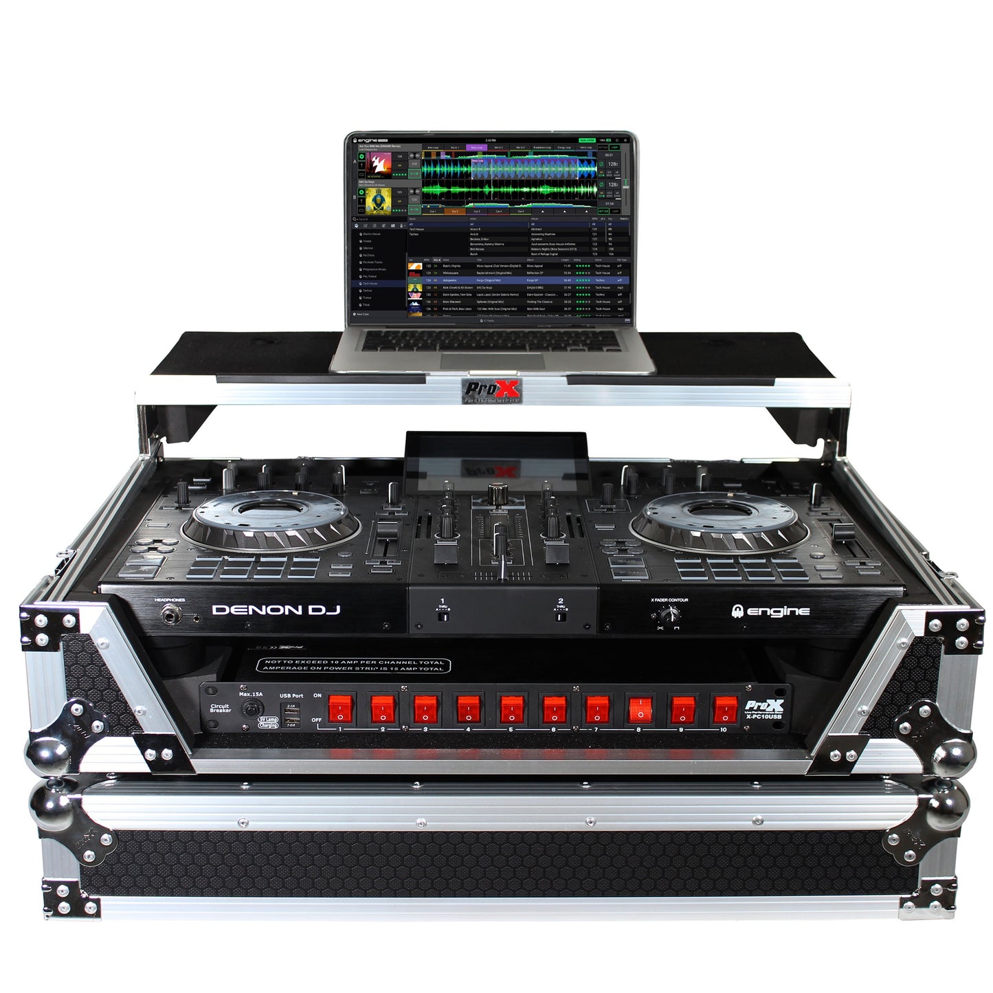 76269_ProX-ATA-Flight-Case-for-Denon-PRIME-2-DJ-Controller-With-Laptop-Shelf-_-Silver-on-Black_ALT04sqr