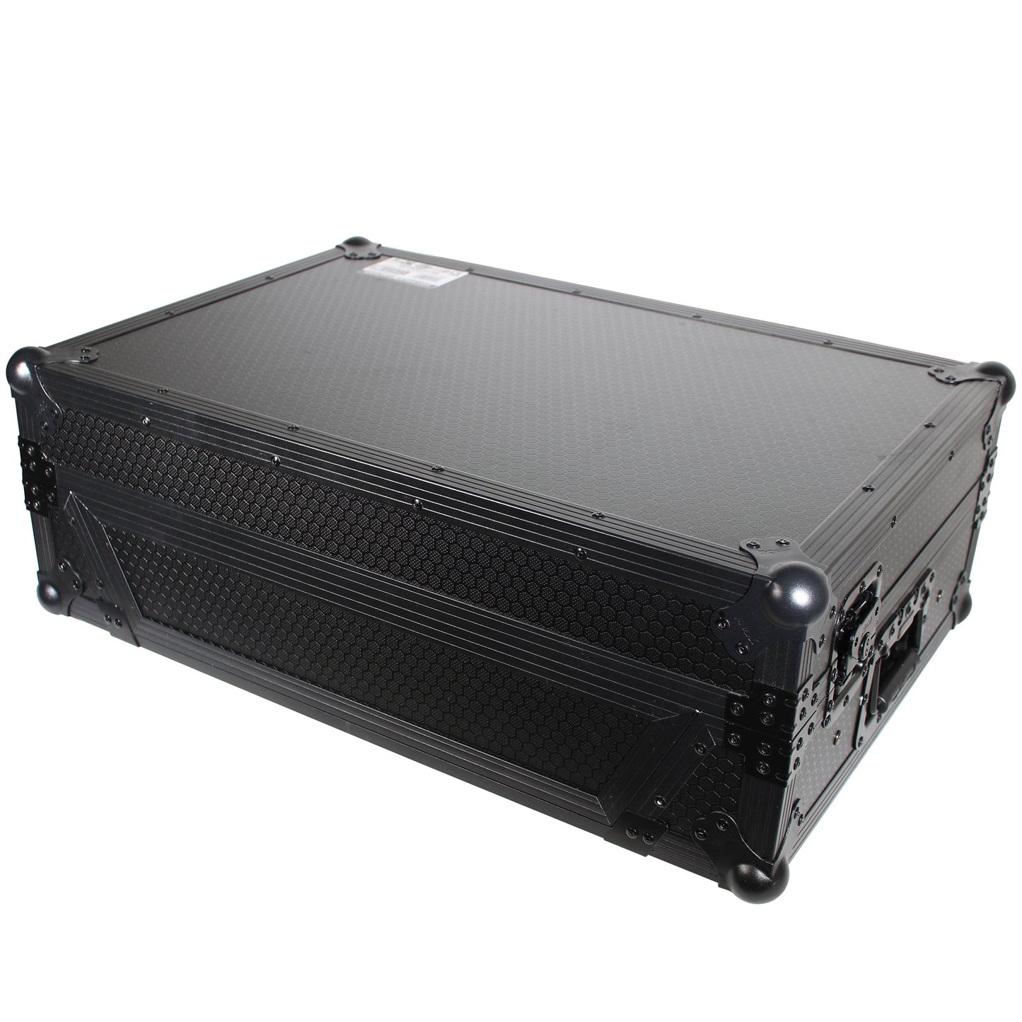 ProX ATA Flight Case for Denon PRIME 2 DJ Controller With Laptop Shelf | Black on Black