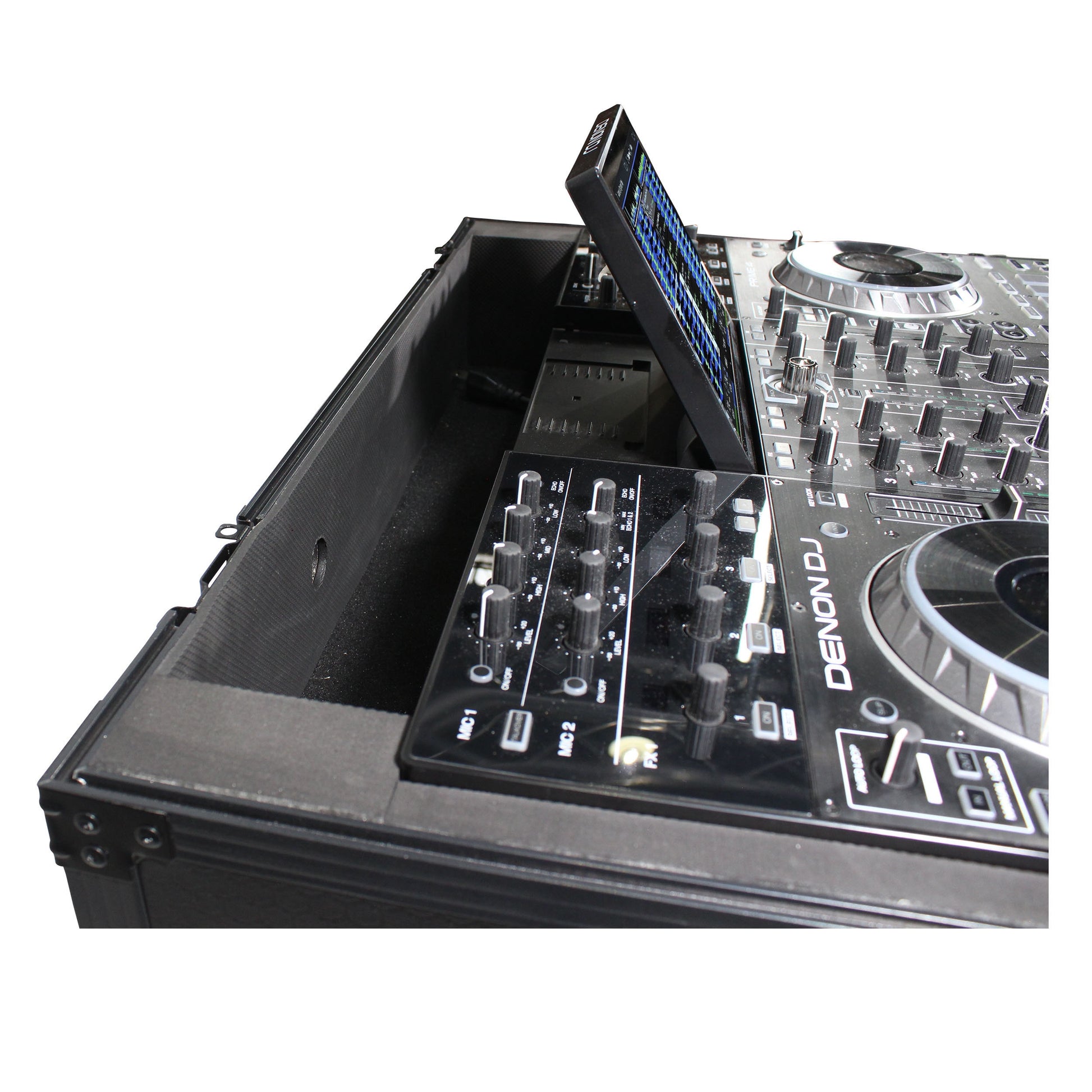 76273_ProX-ATA-Flight-Case-for-Denon-PRIME-4-DJ-Controller-With-Rack-_-Black-on-Black_ALT04sqr