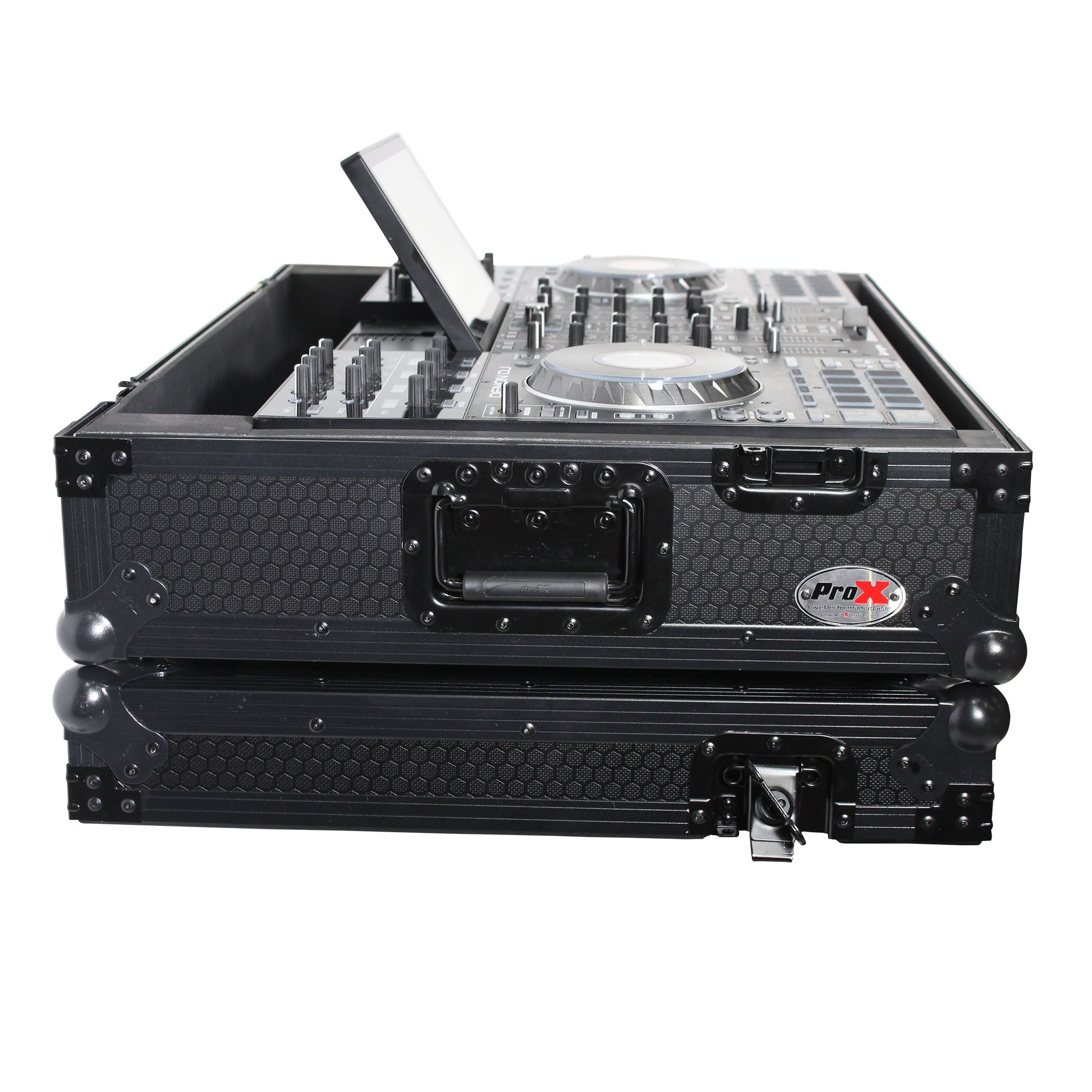 76273_ProX-ATA-Flight-Case-for-Denon-PRIME-4-DJ-Controller-With-Rack-_-Black-on-Black_ALT11sqr