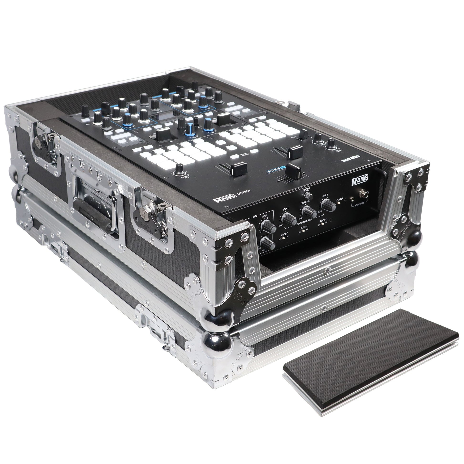 76280_ProX-Flight-Case-for-Rane-Seventy-DJ-Mixer-Road-Case-_-Silver-on-Black-_-Without-Laptop-Shelf_ALT03sqr