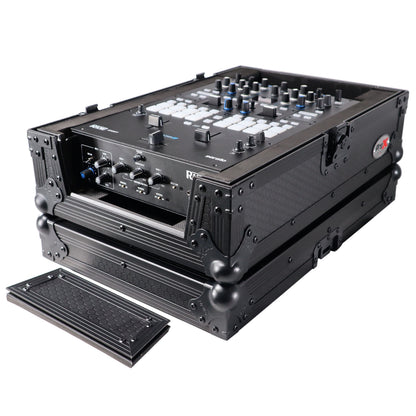 ProX Flight Case for Rane Seventy DJ Mixer Road Case | Black on Black | Without Laptop Shelf
