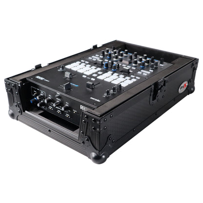 ProX Flight Case for Rane Seventy DJ Mixer Road Case | Black on Black | Without Laptop Shelf