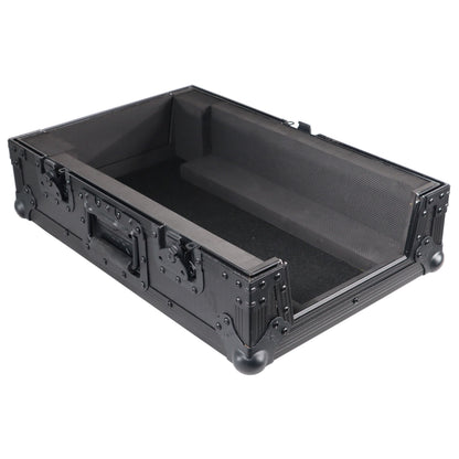 ProX Flight Case for Rane Seventy DJ Mixer Road Case | Black on Black | Without Laptop Shelf