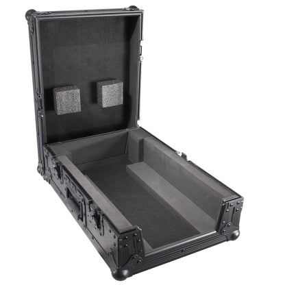 ProX Flight Case for Rane Seventy DJ Mixer Road Case | Black on Black | Without Laptop Shelf