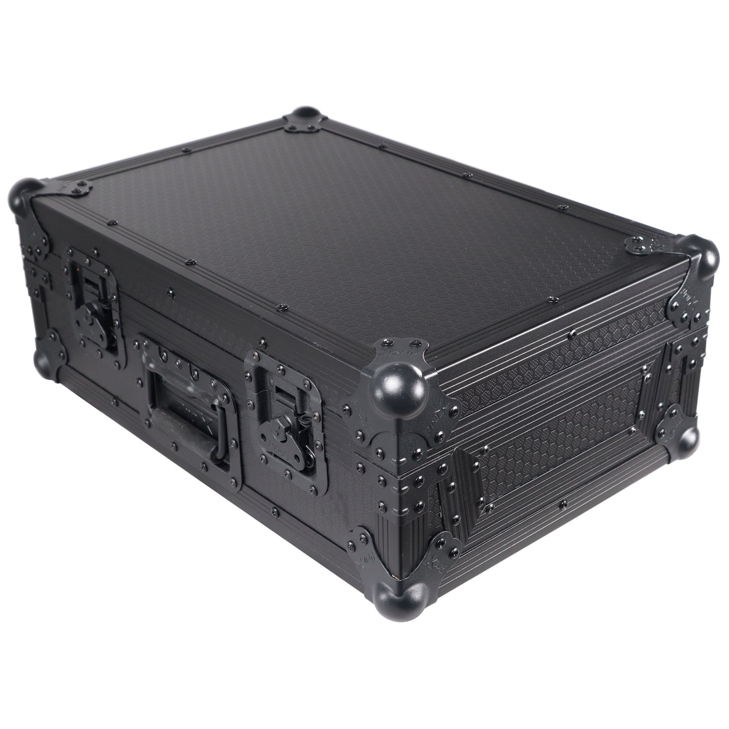 ProX Flight Case for Rane Seventy DJ Mixer Road Case | Black on Black | Without Laptop Shelf
