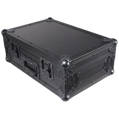 ProX Flight Case for Rane Seventy DJ Mixer Road Case | Black on Black | Without Laptop Shelf