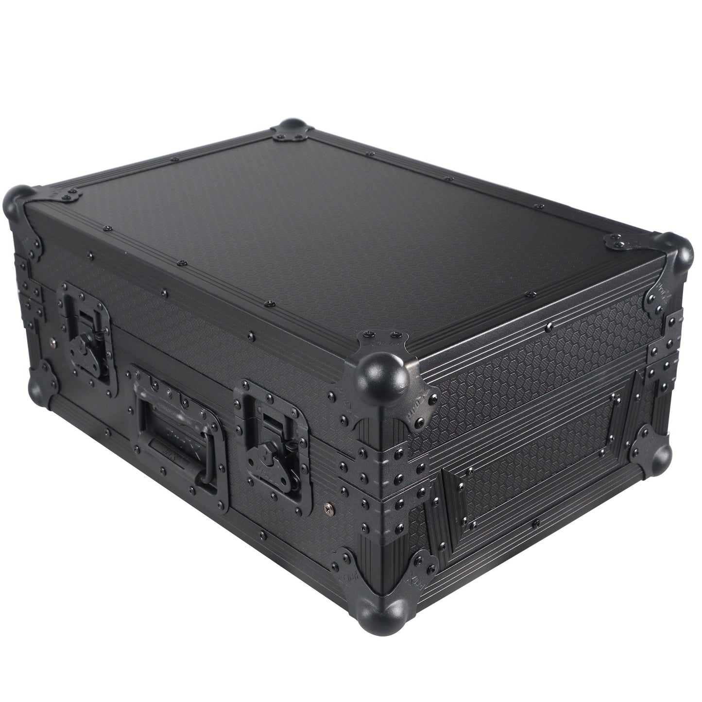 ProX Flight Case for Rane Seventy DJ Mixer Road Case | Black on Black | With Laptop Shelf